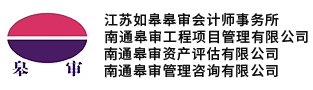 如皋皋审会计师事务所有限公司Logo